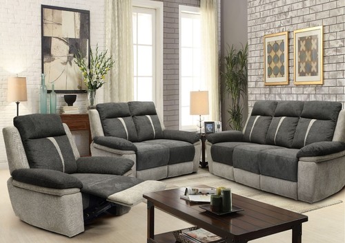 Grey recliner sofa - sofa, cologne