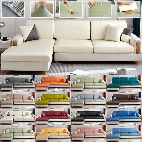 Leather sofa seat - sofa,