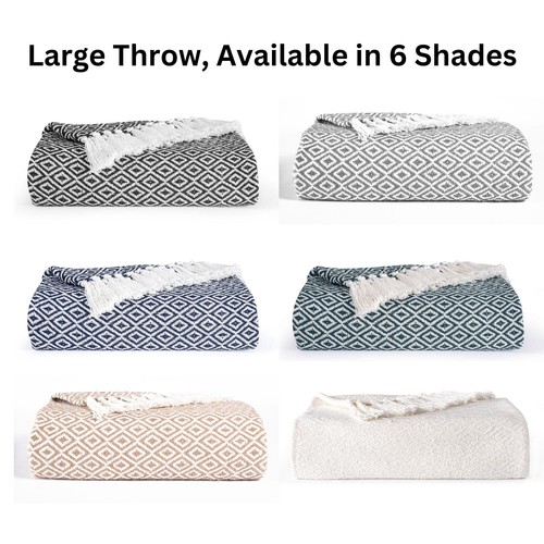 Large cotton throws for - throws, sofas
