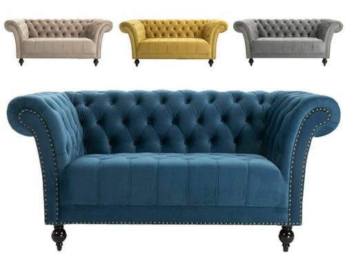 Chesterfield sofa velvet - chesterfield,