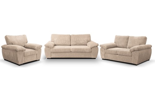 Fabric sofa jumbo cord - jumbo, set